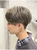 ハイトーン綺麗めセンターパート