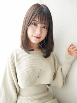 エル 横浜(eL) 【eL 横浜】大人フェミニン 小顔 ミディアムカール(大島)