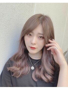 コウボウ(COUBOU) グレージュ×シールエクステ☆高橋☆