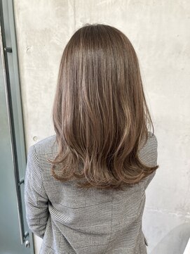 ソルトウォーター(SALT WATER) ハイライト　チョコレートブラウン