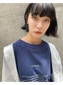 アンニュイ重めボブ