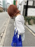 bob × Orange beige color