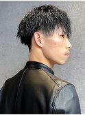ツイストパーマ刈り上げ【田中美旺】b1112