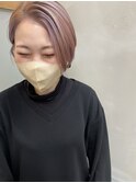 ▲ピンクベージュカラー×ブリーチあり▲