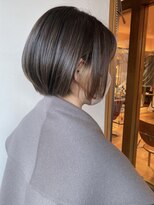モリオフロムロンドン 原宿本店(morio from London)&nbsp;【morio原宿】ショートボブ　ナチュラルハイライトカラー