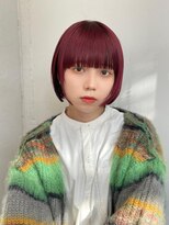 アルテペロ(arte pelo)&nbsp;ミニボブ/ボルドーカラー/アンブレラカラー