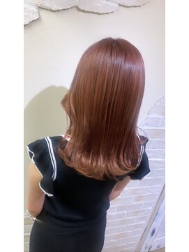 ティグル カミトオリ(TIGRE kamitori) 大人可愛いコーラルブラウン