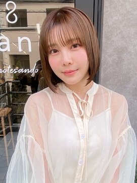 サンド 表参道(sand) ショートボブ20代30代40代大人可愛い前下がり表参道