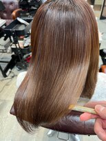 アディクト 東陽町西口(addict)&nbsp;髪質改善で大人上品なツヤ髪に_ブラウン_ミディアム［東陽町］