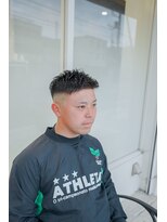 プロ バーバーショップ(PRO BARBER SHOP) 短髪スキンフェードパーマ