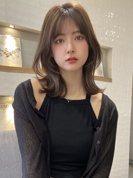 アリュウル 表参道(ALLURE) 褒められる。憧れ韓国くびれヘア/顔まわりカットレイヤーカット