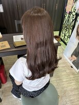 マイ ヘア デザイン 岡崎(MY hair design)&nbsp;前髪/マチルダボブ/ピンクベージュ/インナーグレージュ/岡崎