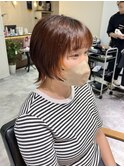 レイヤースタイル×裾カラー