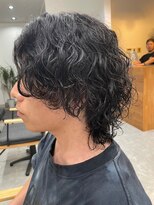 フゥ 宇都宮(FeU)&nbsp;ツイストスパイラルパーマツイストパーマメンズマッシュウルフ