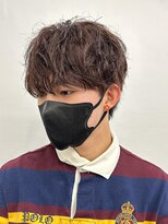 エルマーク 心斎橋(L-MARK)&nbsp;波巻きパーマスパイラルパーマツイストスパイラルパーマメンズ