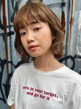 ブゾン(buZon) 【buZon ブゾン】くびれボブ☆前髪レイヤーカット