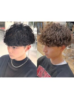 学生から社会人まで人気の《波巻きスパイラルパーマ》をご提案*清潔感がありつつ、第一印象が好印象に*