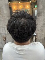 カーニー 上野(kearny)&nbsp;ツイストスパイラルパーマ縦落ちパーマメンズ波巻きパーマ