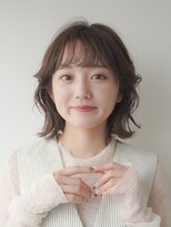 ワン 大船(ONE006)&nbsp;オリーブベージュ/ウェットヘア /レイヤーカット /大船