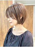 大人ショートボブ長めショートショートヘア30代40代50代表参道