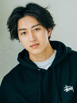 スタリー(Starry) ナチュラルメンズパーマ/20代/30代/40代/ハレまち通り