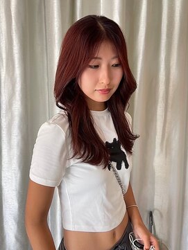 ジルバイジアン(JILL by GIEN) 小顔レイヤーカットローズブラウン