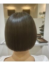 【KazusaおすすめSTYLE】するんとまとまるボブスタイル！縮毛矯正と一緒に♪