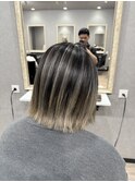 ボブバレイヤージュ