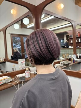 デプト 武蔵浦和(DEPT) ショート×デザインカラー