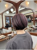 ショート×デザインカラー