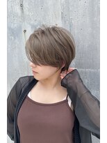 エレノア スパアンドトリートメント 新宿(Eleanor)&nbsp;ハンサムショート×オリーブベージュ