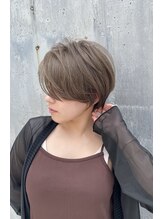 エレノア スパアンドトリートメント 新宿(Eleanor) ハンサムショート×オリーブベージュ