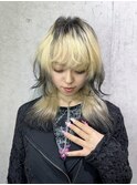 ブロンドカラー/エンドカラー