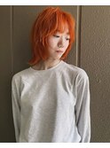 《コーラルオレンジ×ミディアムレイヤー》