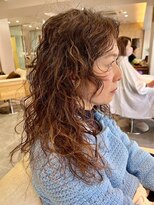 フリップビーアヴェダ(FLIP B AVEDA) 本八幡×ダメージレスパーマ×ロング×カーリースタイル