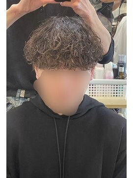 ヘア サークル ジープ 石井店(hair circle geep) メンズ波巻きパーマ