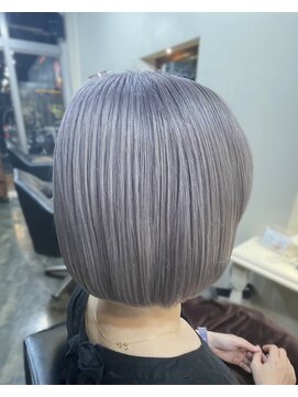 アルグラーテ (Arglarte) 丸みボブ/ラベンダーシルバー