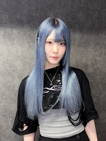 ルフレ 新宿本店2nd(Reflet)&nbsp;エクステオンカラー　ライトブルー