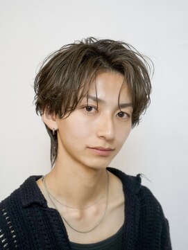 オーシャントーキョー(OCEAN TOKYO) メンズパーマツイスパ波巻きスパイラルマッシュセンターパート