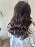 ショコラオリーブベージュ＊ウェーブスタイル