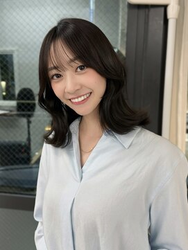 ビューレイギンザ(VIEW LEI GINZA) 韓国ウェーブヘア前髪カットレイヤーカット髪質改善銀座