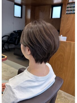イロ(iro) 春のショコラブラウン/スッキリショートボブ/こっくり