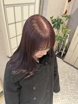 ジーナ 福岡天神(Zina) ブリーチなしピンク/ブリーチなし/韓国/レイヤーカット