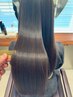 【髪質改善】カット+酸性ストレート+トリートメント ￥22000 [人形町駅]