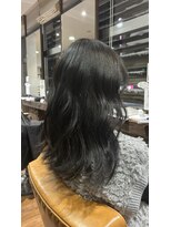 ザ カラー ラボ(THE COLOR LABO)&nbsp;レイヤー　艶髪カラー　アッシュグレー