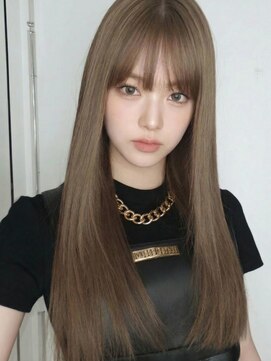 新宿/新宿駅/縮毛矯正/前髪カット/レイヤーカット/韓国