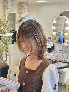 クレア(CREA) ハッシュカット×髪質改善ストレート