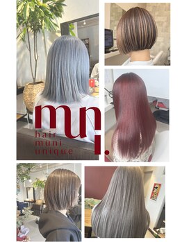 ムニユニーク(muni.unique)の写真/【沖縄市/山内】"なりたい髪色そのものへ"ヘアケアカラーで自然に長持ちするハイライト/ダブルカラーに