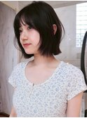 韓国ボブレイヤーボブ渋谷タッセルボブお洒落なレイヤーカット