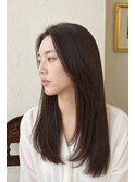 凛としたロングレイヤー